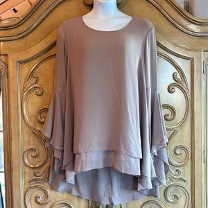 NWT Symple Elegant Chiffon Tunic